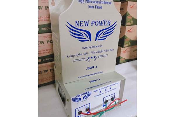 Bộ đổi nguồn 220V sang 100V New Power